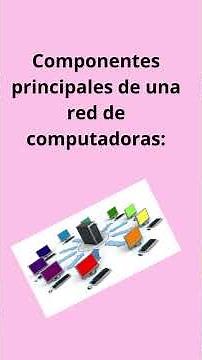 ¿QUE ES UNA RED DE COMPUTADORAS?