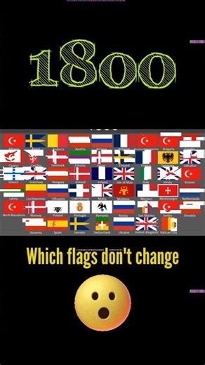 Evolution of Europea 2025 vs 1800 #geography #flags