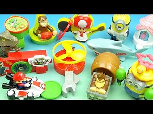 2024 McDONALD'S UNIVERSAL STUDIOS JAPAN set of 12 HAPPY MEAL COLLECTIBLES VIDEO REVIEW