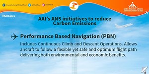 1.1K views · 64 reactions | #AAI has taken a slew of initiatives to manage Air Traffic in a better and efficient manner. #AAI is leaving no stone unturned in reduction of carbon emmisions by saving fuel and time through these measures. #AAICares #WED2019 #BeatAirPollution. | Airports Authority of India | Facebook