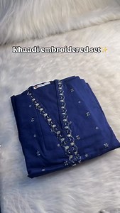 4K views · 46 reactions | Khaadi embroidered set ✨ Taking orders . . . (Pakistani suits in India , khaadi india , lawn suits India ) #trendingreels #reach #viral #pakistanisuitsinindia #lawnsuitsinmumbai #lawnsuitsinhyderabad | Pakistani originals in india | Facebook