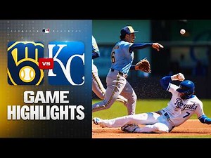 Brewers vs. Royals Game Highlights (4/4/26) | MLB Highlights