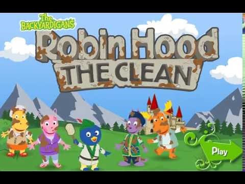 The Backyardigans - Robin Hood the Clean | How to Play