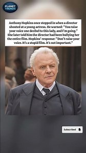The Time Anthony Hopkins Threatened to Walk Off Set Over a Bully Director