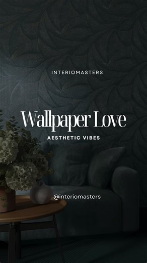 InteriOmasters | Wall Panels & Wallpapers on Instagram: "From subtle textures to bold statement designs - wallpapers that instantly elevate any space.✨🏡💕 wallpaper ideas, modern wallpaper, luxury wallpaper, feature wall design, accent wall ideas, bedroom wallpaper, living room wallpaper, textured wallpaper, designer wallpaper, wall decor inspiration, interior wall design, home makeover ideas, premium wall finishes, residential wallpaper, commercial wallpaper"