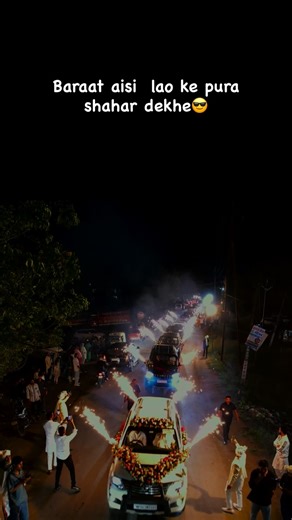 Qubool hai wedding planning on Instagram: "pov. you’re witnessing the most lit baraat entrance✨🔥 - Event by- @qubool_hai._ - - #baraat #wedding #weddingday #bride #groom #reels #instagram #instagramreels #bridegroom #baratwelcome"