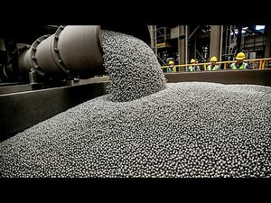How Millions of Iron Pellets Are Made In Factory