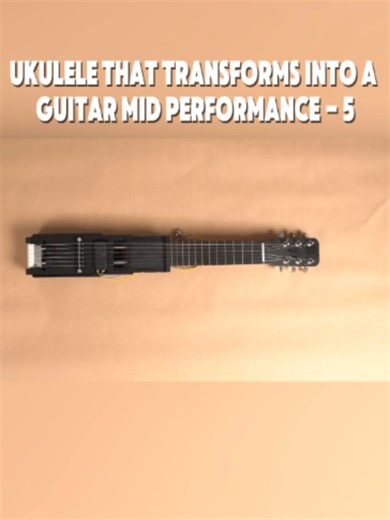 Transforming Ukulele into Guitar in Performance
