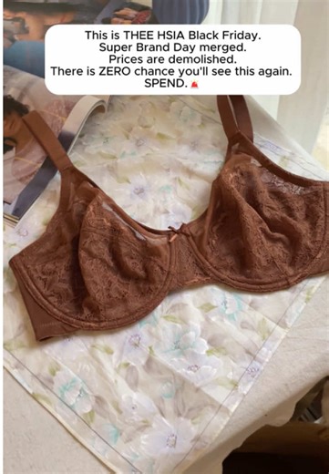 Clean lines, soft fabric, and a fit that simply makes sense!😌 #hsia #hsiabra #minimizer #blackfriday #plussizefashion