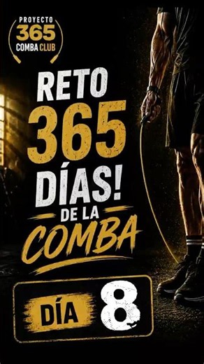 Reto 365 días de la comba Día 8 ¿Cuántas calorías quemas en 10 min?