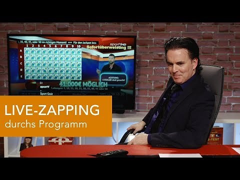 LIVE-ZAPPING durchs Programm