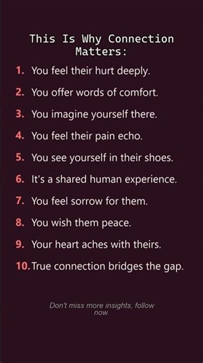 This Is Why Connection Matters
