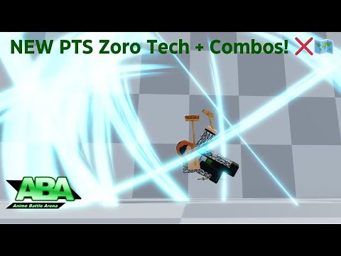 New PTS Zoro tech + optimal combos! | Anime Battle Arena