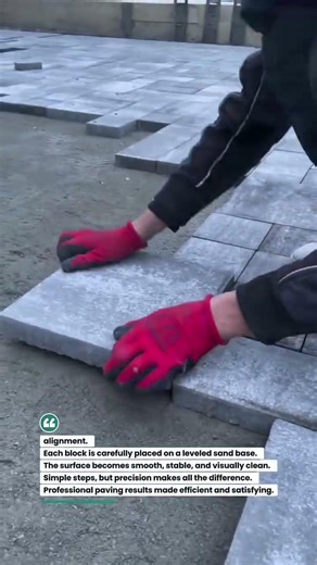 Perfect Paver Installation Clean and Fast! #construction #paving #diytools