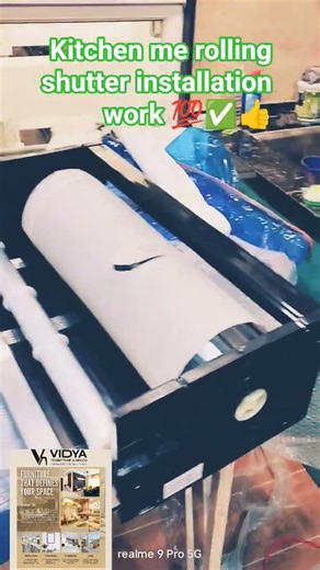 rolling shutter installation work 💯✅👍