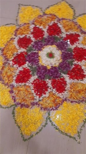 Onam Pookalam Making Ideas #onam #onampookalam #onamrangoli #onamcelebration