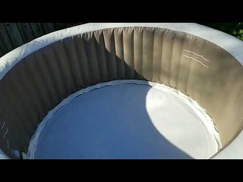 DRAIN AND CLEAN INTEX HOT TUB