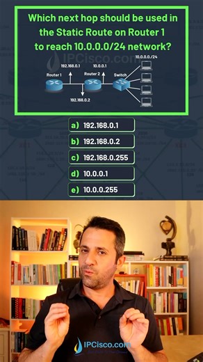 Cisco CCNA Questions! | Updated CCNA 200-301 v1.1 | IPCisco.com . When you are CCNA certified, you will gain more knowledge in Cisco Networking and you will learn the basics of networking. It helps to create many jobs in the networking industry. The company prefers to hire a new graduate with a CCNA certification rather than an average IT professional who is not certified . 🔶CCNA Flashcard Questions: https://ipcisco.com/ccna-flashcard-questions/ . 🔷Network Quizes: https://ipcisco.com/all-quize
