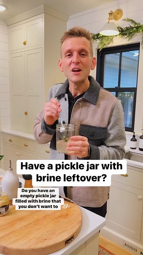 1.9M views · 38K reactions | If you have a jar of pickles that you’ve eaten and are left with brine in the jar, I have a perfect solution for you! Make a vinaigrette, perfect for salads or anything else you want! Recipe in comments! | Wyse Guide | Facebook