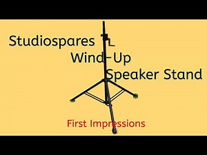 Studiospares Wind-up Speaker Stand, Discontinued, PLEASE Read below for an alternative.