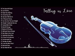 Beautiful Romantic Violin love songs Instrumental ♫ Most Old Beautiful Love Songs 70's 80's 90's