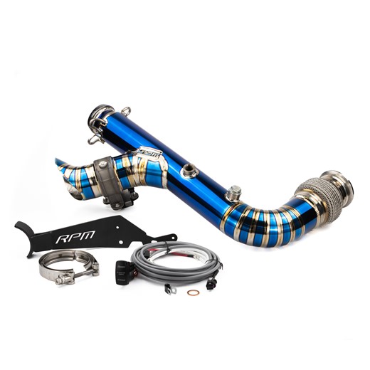 RPM SXS RPM Can-Am X3 TITANIUM TI E-Valve 3" Electronic Dump Valve Exhaust / Mid pipe