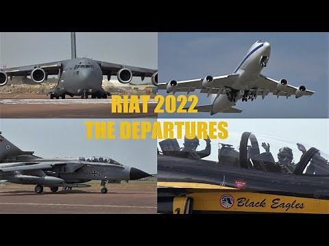 RIAT 2022: THE DEPARTURES (airshowvision)
