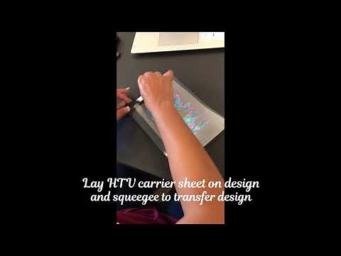 HOW TO CUT HTV PATTERNS WITHOUT A CARRIER SHEET