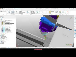 PowerMill Tutorial #114 | Multiaxis Dynamic Control Tool Axis