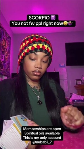 Scorpio ♏️ it be like that sometimes lol #intuitive #tarotcardreading