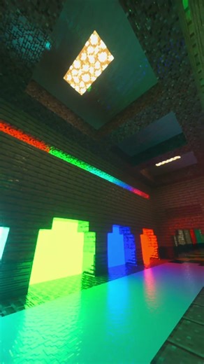 SEUS PTGI GFME with coloured lights is the best Minecraft raytracing shader