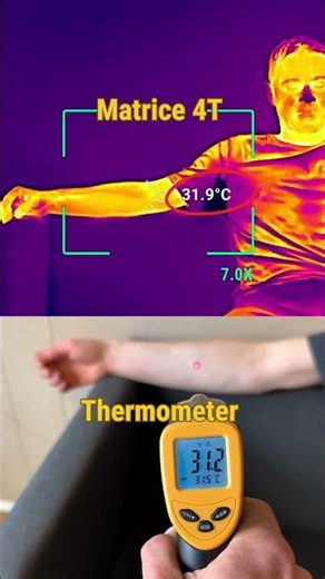 How accurately can this thermal drone measure temperature? 🌡️ DJI Matrice 4T