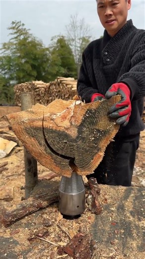 Splitting Massive Logs with Ease No Heavy Lifting Required: Mechanical Wood Splitting Power