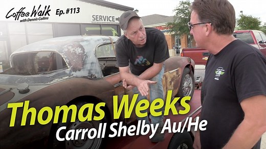 And we're back to Classic Cars for Episode 113 of Coffee Walk! An Austin-Healey V8 built by THE CARROLL SHELBY himself?! I'd love for y'alls help in proving the provenance of this car. The value of a classic/antique/muscle car is often made and proven by its history and I think this car is going to be a prime example of that. If this car really is what my good friend Thomas Weeks thinks it might be, we may have a killer restoration coming up to let you guys in on. GO FAST, HAVE FUN & THANKS FOR 