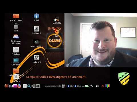 Install CAINE in a virtual machine