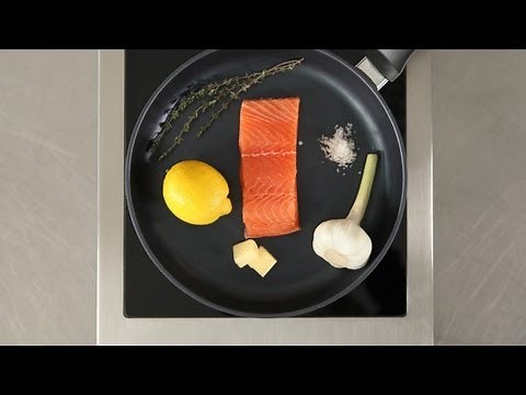 Lachs richtig braten - Die Fischexperten von Deutsche See machen's vor