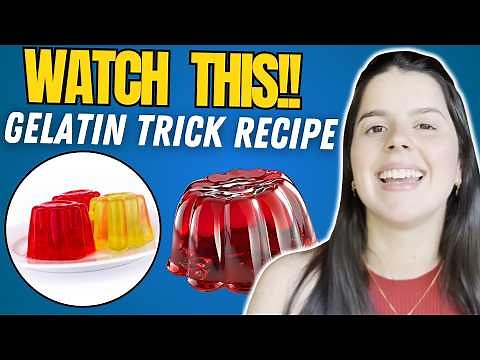 Gelatin Trick Recipe: Simple Gelatin Morning Routine - Gelatin Morning Drink Recipe - 🚨 Jello Diet