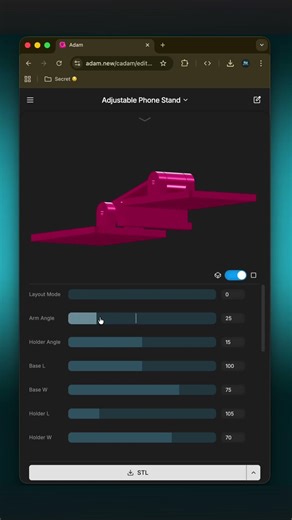 Text to CAD model, actually works #ai #3dmodel #engineering