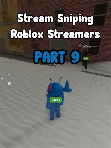 Stream Sniping Roblox Streamers Part 9 #roblox #fyp #robloxfyp #viral