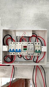 Solar DB Box Wiring For Beginners ⚡ #everyone #follwers #electrician #ElectricalWiring #SolarDBBox | AD Electric