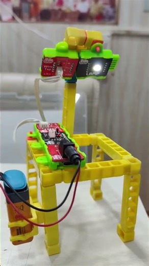 small project by using kit 💫#innovation #robotics #skill