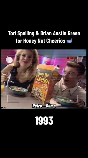 📺 #VintageAd: @torispelling & #BrianAustinGreen for Honey Nut Cheerios 🥣 • 1993 📼: Windsinger (archive) #ToriSpelling #BrianAustinGreen #HoneyNutCheerios #DonnaandDavid #BeverlyHills90210 #retro #throwback #nostalga #vintagevibes #vintageadvertising #vintageads #retroad #retroads #vintageadvertisement #vintageadvertisements #vintageadvertising #vintagecommercial #vintagecommercials #90sad #90sads #90scommercial #90scommercials #90s #90snostalgia #90svintage #90sbaby #90sbabies #90skid #90skid