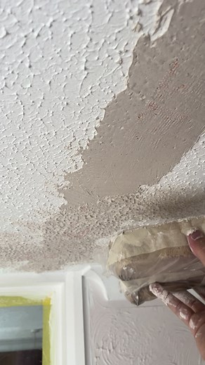 Patching in Stippled Artex Ceiling | Plastering Tips and Techniques