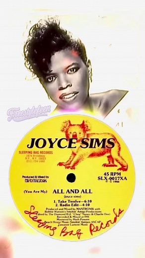 3.2K views · 4.1K reactions | Joyce Sims - (You Are My) All And All (1986) @therealjoycesims @freestylefeen #joycesims #youaremyallandall #1986freestylemusic #keepingfreestylemusicalive #freestylefeen | Freestylefeen | Facebook