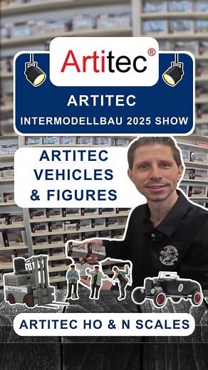 3.1K views · 48 reactions | Artitec Vehicles & Figures HO & N Scale - Intermodellbau 2025 Show! Showcasing Artitec HO & N Scale - Vehicles & Figures!  Shop Online: TrainWorld.com #trains #train #modeltrain #modelrailroad #railfans #railfans_of_instagram #railfanning #trainworld #trainland #toytrain #modeltrains #railroad #locomotive #artitec #ho #n #hoscale #nscale #intermodellbau #trainshow | TrainWorld.com | Facebook