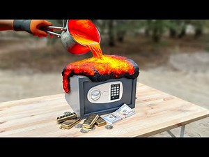 EXPERIMENT : How To Open Safe With LAVA?