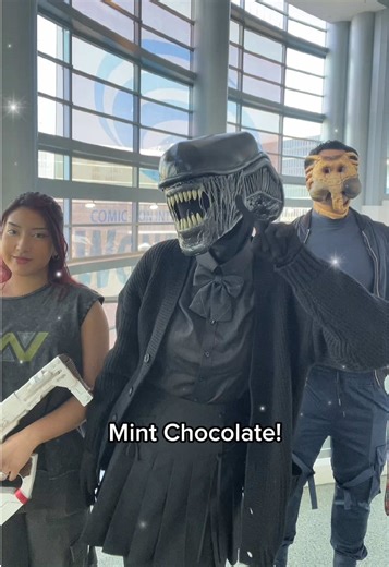 Cute Xenomorph Cosplay Creations at WonderCon 2025