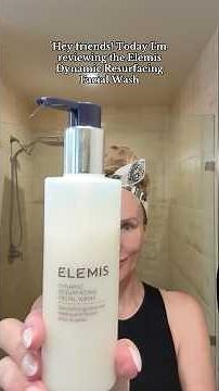Elemis Dynamic Resurfacing Facial Wash Review #skincare #elemis
