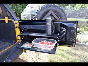 Installing a Jeep Tailgate Table