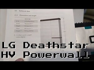 LG RESU 10H Battery Strip - HV PowerWall